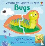 Oldham, Matthew - Usborne First Jigsaws and Book: Bugs