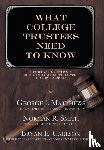 Smith, Dr Norman - What College Trustees Need to Know