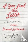 Brencher, Hannah - If You Find This Letter