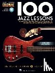Hal Leonard Corp - 100 Jazz Lessons Bass Lesson Goldmine Series Book/Online Audio