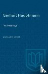 Sinden, Margaret J. - Gerhart Hauptmann