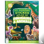 Pty Ltd, Hinkler - Incredible Sticker Atlas Dinosaurs and Animals