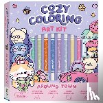 Hinkler - Art Maker Cozy Coloring Around Town Kit