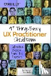 Berlin, Daniel - 97 Things Every UX Practitioner Should Know