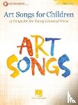 Hal Leonard Publishing Corporation - Art Songs For Children