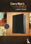 Dean Merrill - NLT Every Man's Bible Large Print Tutone Brown/Tan