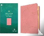 Tyndale - Biblia de Estudio del Diario Vivir Para Jóvenes Ntv Con Filament (Sentipiel, Rosa Pastel, Letra Roja)