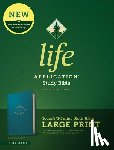 Tyndale - NLT Life Application Study Bible, Third Edition, Large Print (Leatherlike, Teal Blue)