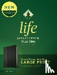 Tyndale - NLT Life Application Study Bible, Third Edition, Large Print (Leatherlike, Black/Onyx)
