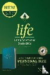 New Living Translation - NLT Life Application Study Bible, Third Edition, Personal Size (Leatherlike, Teal Blue, Indexed)