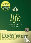 Tyndale - NLT Life Application Study Bible, Third Edition, Large Print (Red Letter, Hardcover, Indexed)