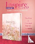 New Living Translation - Inspire Catholic Bible NLT Large Print (Leatherlike, Pink Fields with Rose Gold): The Bible for Coloring & Creative Journaling