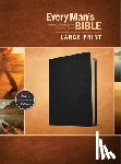  - Every Man's Bible Niv, Large Print (Genuine Leather, Black)