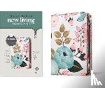 Tyndale - NLT Compact Zipper Bible, Filament Enabled (Cloth, Floral Garden, Red Letter)
