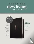  - NLT Wide Margin Bible, Filament Enabled (Hardcover Leatherlike, Black Cross, Red Letter)