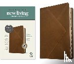 Tyndale - NLT Thinline Reference Bible, Filament Enabled (Leatherlike, Messenger Brown, Indexed, Red Letter)