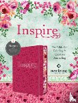 Tyndale - Inspire Bible Nlt, Filament Enabled (Hardcover Leatherlike, Pink Peony)