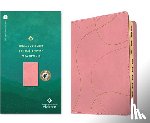 Tyndale - Biblia de Estudio del Diario Vivir Para Jóvenes Ntv Con Filament (Sentipiel, Rosa Pastel, Índice, Letra Roja)