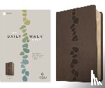 Tyndale - The Daily Walk Bible Nlt, Filament Enabled (Leatherlike, Stepping Stones Dark Taupe)