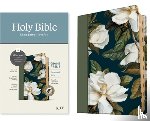 Tyndale - KJV Personal Size Giant Print Bible, Filament Enabled (Leatherlike, Magnolia Sage Green, Indexed, Red Letter)