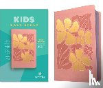 Tyndale - NLT Kids Bible, Thinline Reference Edition (Leatherlike, Tropical Flowers Dusty Pink, Red Letter)