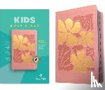 Tyndale - NLT Kids Bible, Thinline Reference Edition (Leatherlike, Tropical Flowers Dusty Pink, Indexed, Red Letter)