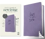 Tyndale - NLT Large Print Premium Value Thinline Bible, Filament-Enabled Edition (Leatherlike, Lavender Song)