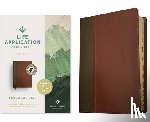 New Living Translation - NLT Life Application Study Bible, Third Edition, Mahogany