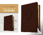 Tyndale - Santa Biblia Ntv, Letra Súper Gigante (Sentipiel, Café Oscuro, Letra Roja)
