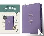 Tyndale - NLT Compact Giant Print Zipper Bible, Filament Enabled (Leatherlike, Diamond Lavender, Indexed, Red Letter)