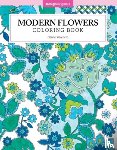 Valencia, Debra - Modern Flowers Coloring Book