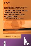 Wen, Zhisheng (Edward), Teng, Mark Feng, Biedro¿, Adriana, Sparks, Richard L. - Cognitive Individual Differences in Second Language Acquisition