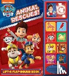PI Kids - Nickelodeon PAW Patrol: Animal Rescues! Lift-a-Flap Sound Book