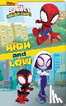 PI Kids - Disney Junior Marvel Spidey and His Amazing Friends: High and Low Take-a-Look Book