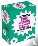 Barron's Educational Series, Gordon, Melvin, Bromberg, Murray, Carriero, Rich - 1100 Words You Need to Know Flashcards, Second Edition