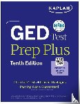 Kaplan Test Prep, Van Slyke, Caren - GED Test Prep Plus, Tenth Edition (2026): Includes a Diagnostic Pretest, 2 Full Length Practice Tests, 1000+ Practice Questions, and 60+ Online Videos