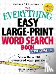 Timmerman, Charles - The Everything Easy Large-Print Word Search Book, Volume 8