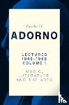Adorno, Theodor W. (Frankfurt School) - Lectures 1949-1968, Volume 1