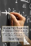 Napoli, Susan Devine - Math Pep Talk for College Students