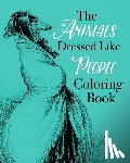 Book, Coloring - The Animals Dressed Like People Coloring Book