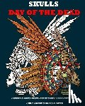 Sugar Skulls Coloring Books - Skulls: Day of the Dead: A Stress Management Coloring Books for Grown-Ups: Awesome Animal Skulls Coloring Book, Anti-Stress Co