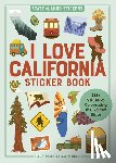 Publishing, Workman - I Love California Sticker Book