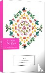 Garden, New York Botanical - Flower Mandala Week-at-a-Glance Diary
