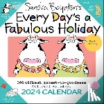Boynton, Sandra - Sandra Boynton's Every Day's a Fabulous Holiday 2024 Wall Calendar