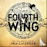 Entangled Publishing, LLC - Fourth Wing Officially Licensed Fan Art 2026 Wall Calendar