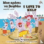 Admont, Shelley, Books, Kidkiddos - I Love to Help (Greek English Bilingual Book)