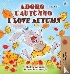 Admont, Shelley, Books, Kidkiddos - I Love Autumn (Italian English Bilingual Children's Book)