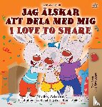 Admont, Shelley, Books, Kidkiddos - I Love to Share (Swedish English Bilingual Children's Book)