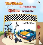 Books, Kidkiddos, Nusinsky, Inna - The Wheels -The Friendship Race (English Danish Bilingual Book for Kids)
