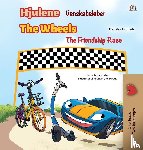 Books, Kidkiddos, Nusinsky, Inna - The Wheels -The Friendship Race (Danish English Bilingual Children's Books)